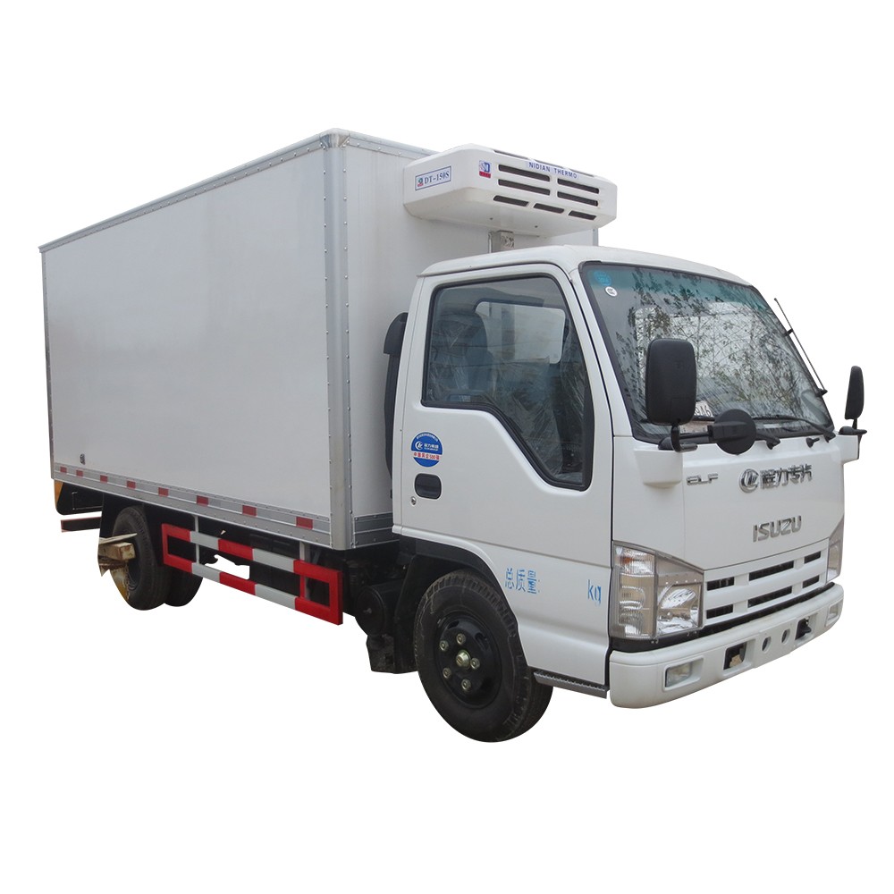 4 * 2 Carroceria de caminhão refrigerada de 3 toneladas
