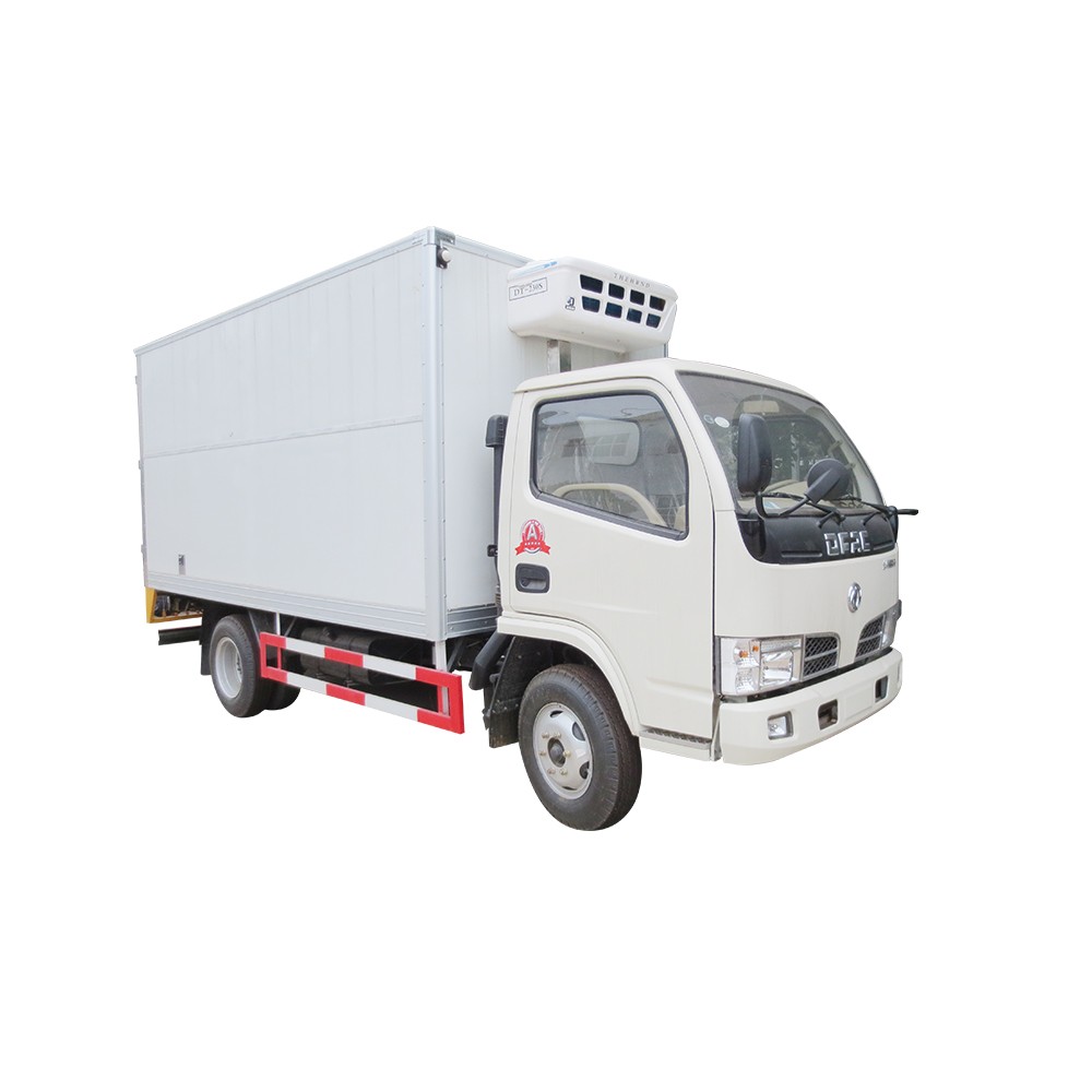 Camión congelador de 6 ruedas Dongfeng