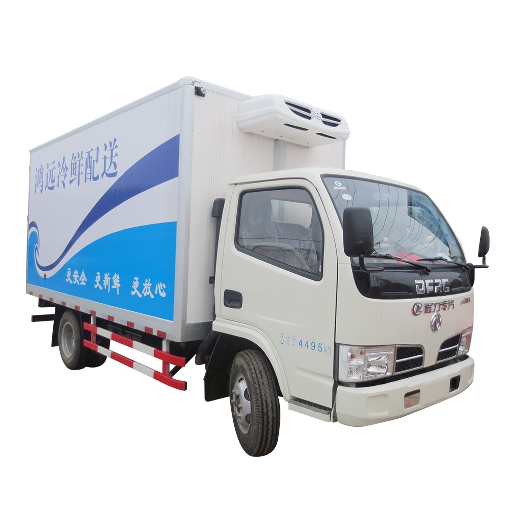 Caminhões de comida congelada de 4 toneladas da Dongfeng