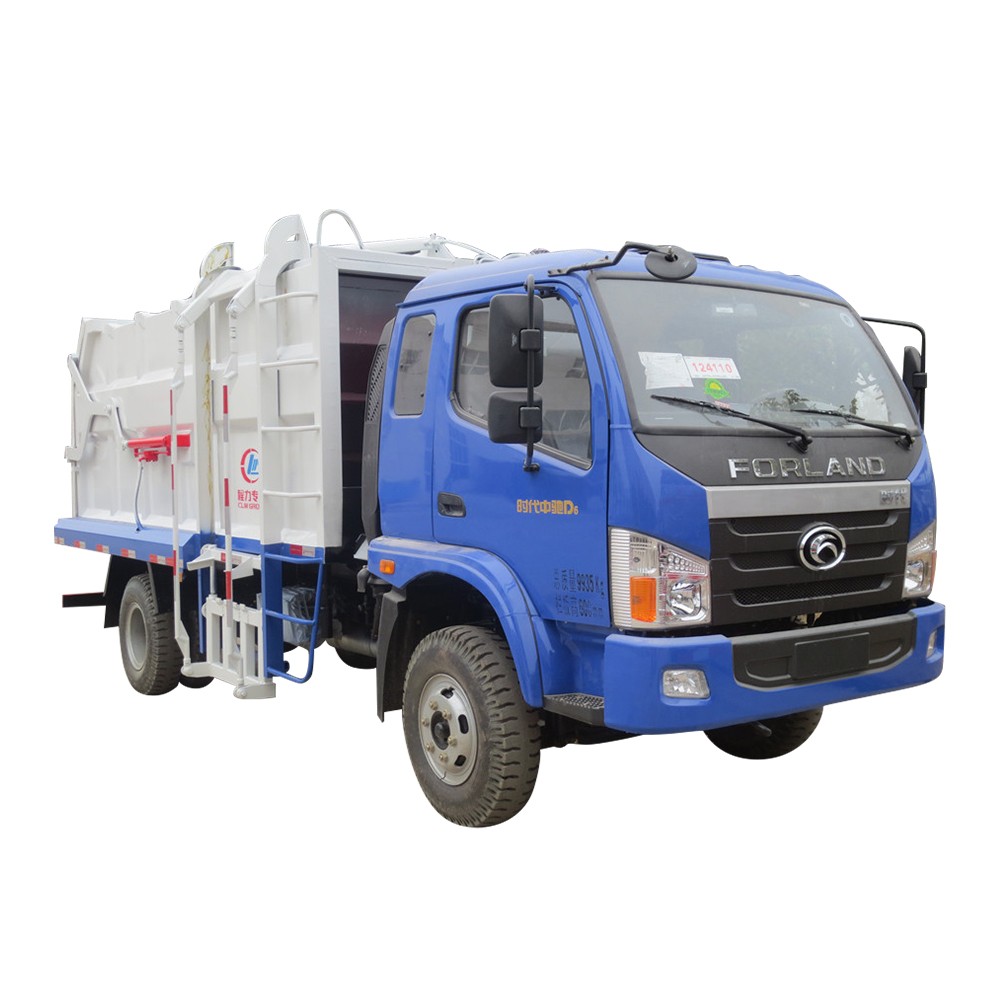 Caminhão de lixo com carregamento automático Forland 6 M3