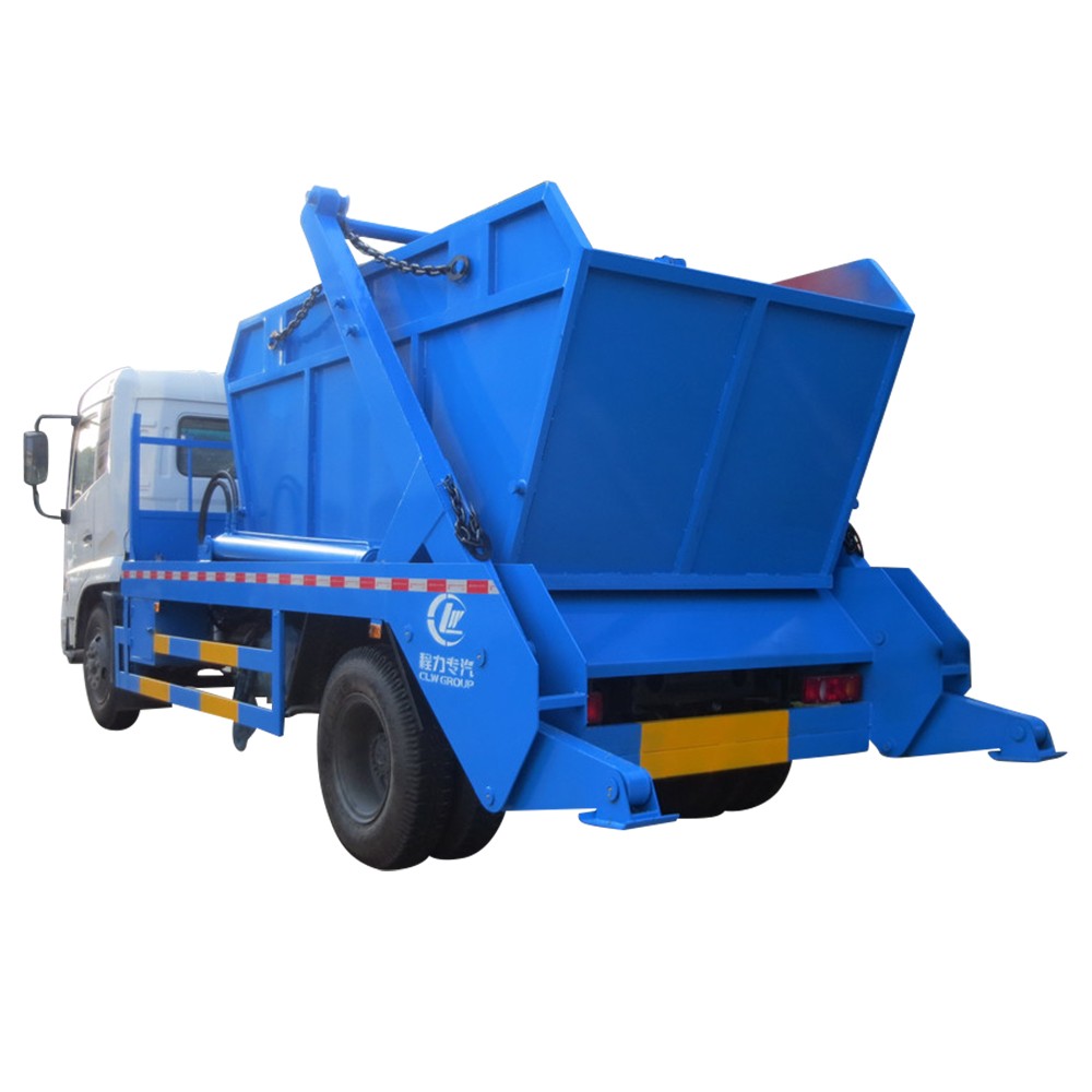 Caminhão de lixo com elevador hidráulico Dongfeng 8 M3