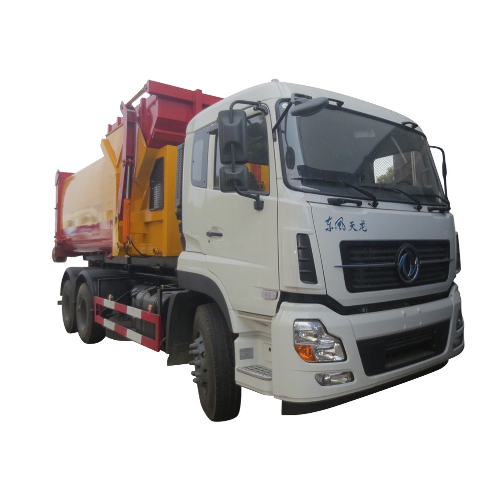 Caminhão de coleta de lixo Dongfeng 6 * 4