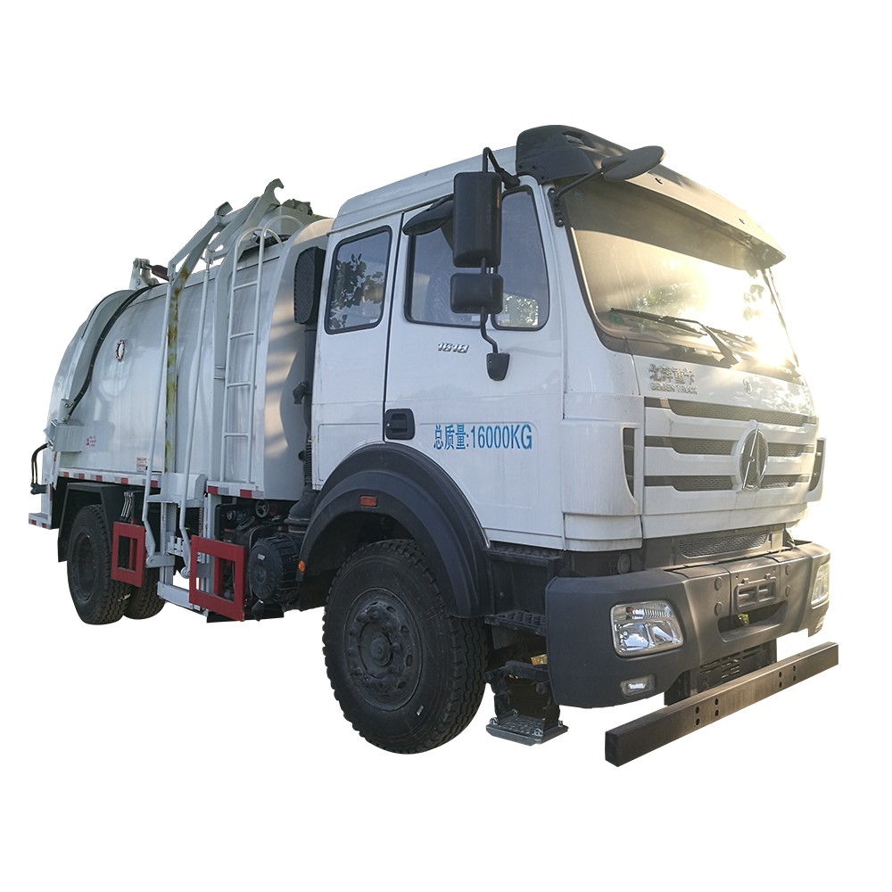 4 * 2 caminhão de lixo de 8 toneladas
