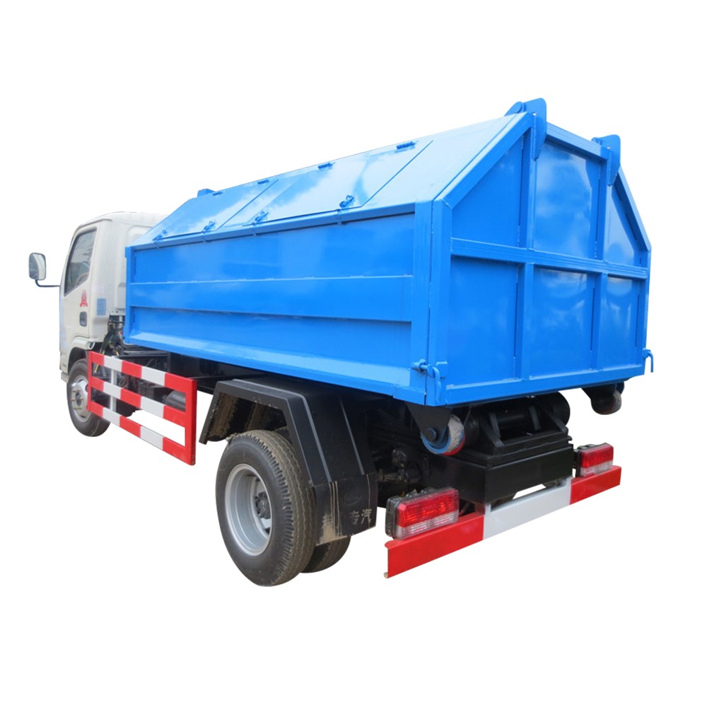 Caminhão de lixo dongfeng 3 ton.
