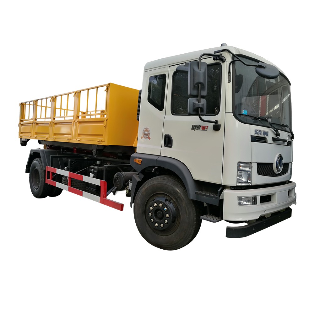 Caminhão de lixo de contêineres Dongfeng 10 M3