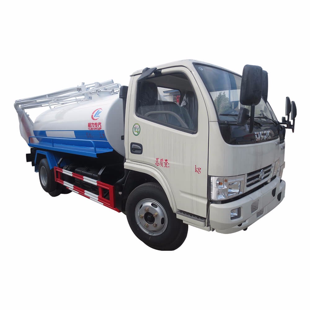 Caminhão de sucção fecal Dongfeng 4 Cbm