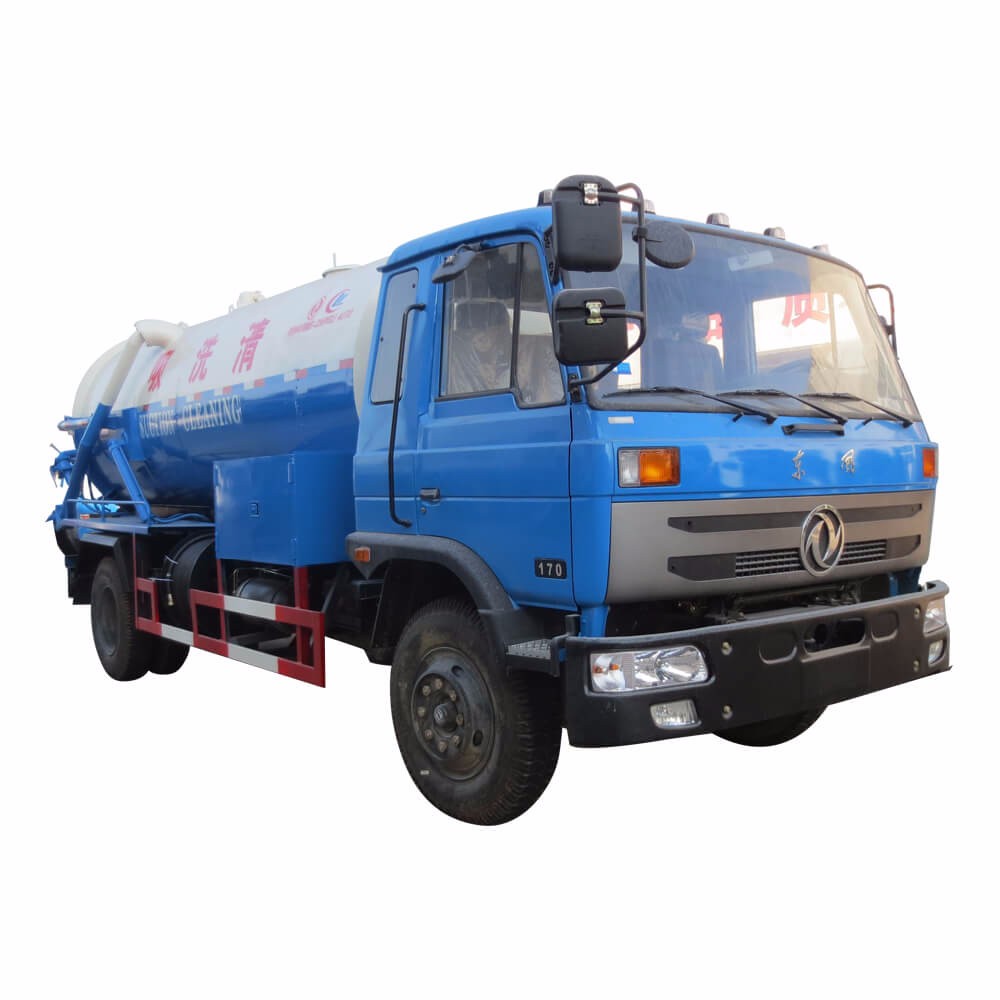 Tanque de vácuo de esgoto 6 Wheel 10 M3